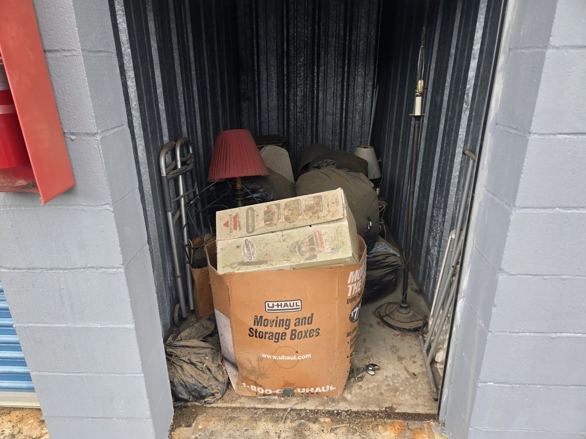 5x10 storage unit in Rock Hill, SC