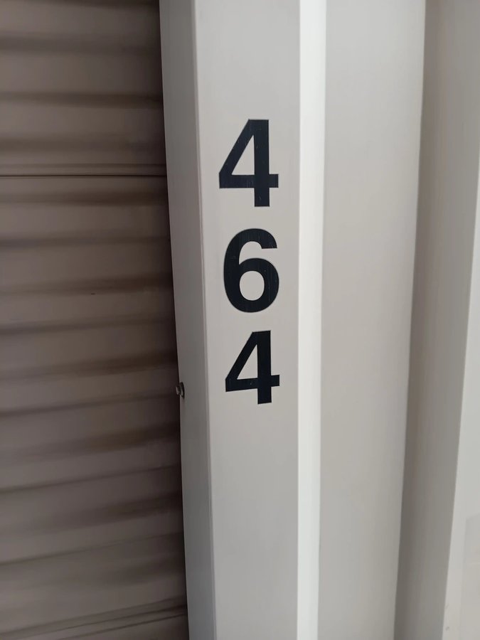 5x15 storage unit in Modesto, CA