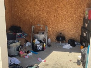 10 x 10 storage unit in Clarksville, TN