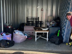 10 x 10 storage unit in Huntsville, TX