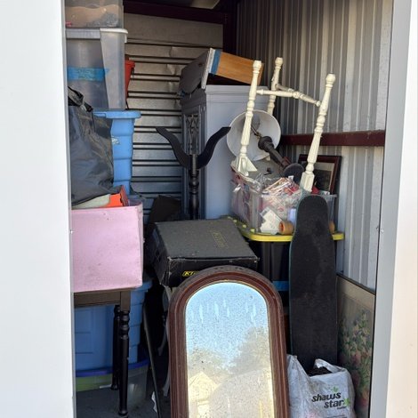 5 x 10 storage unit in Rockland, MA