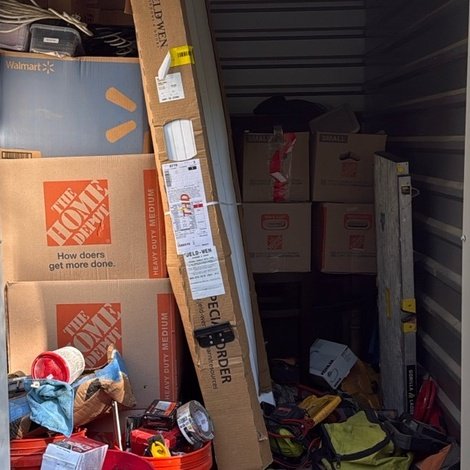 5 x 10 storage unit in Rockland, MA
