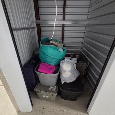 5 x 5 storage unit in McDonough, GA