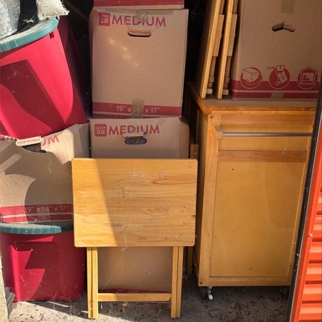 5 x 10 storage unit in NE Blaine, MN