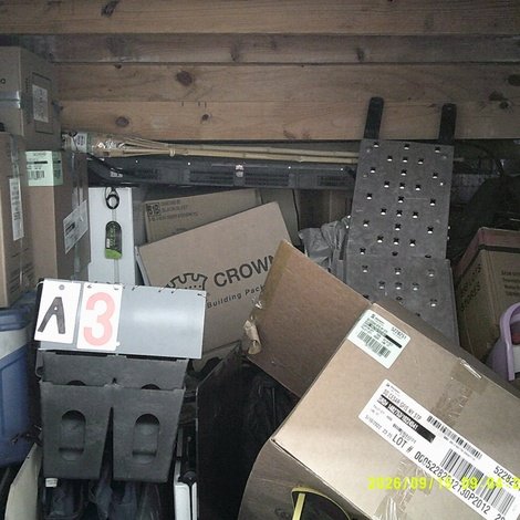 8 x 8 storage unit in Middletown, OH