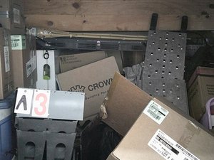 8 x 8 storage unit in Middletown, OH
