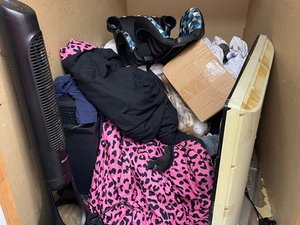 4 x 8 storage unit in Lynchburg, VA