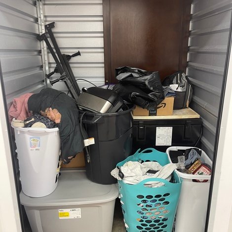 5 x 5 storage unit in Lynchburg, VA