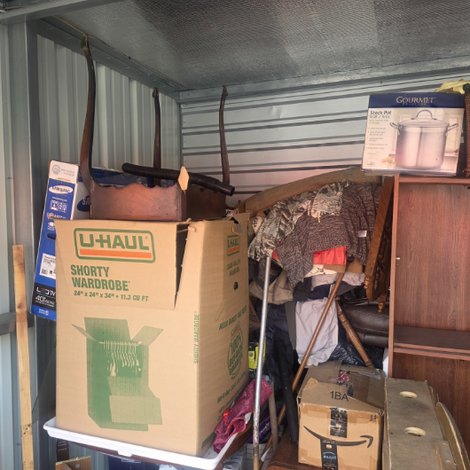 10 x 10 storage unit in Lynchburg, VA