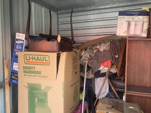 10 x 10 storage unit in Lynchburg, VA