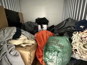 5 x 5 storage unit in Johnston, RI