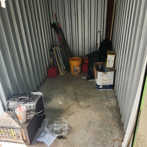 5 x 10 storage unit in Methuen, MA