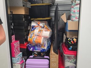 5 x 5 storage unit in Jacksonville, FL