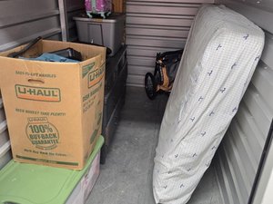 5 x 10 storage unit in Clearfield, UT