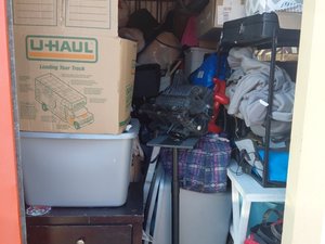 5 x 12 storage unit in Monroe, MI