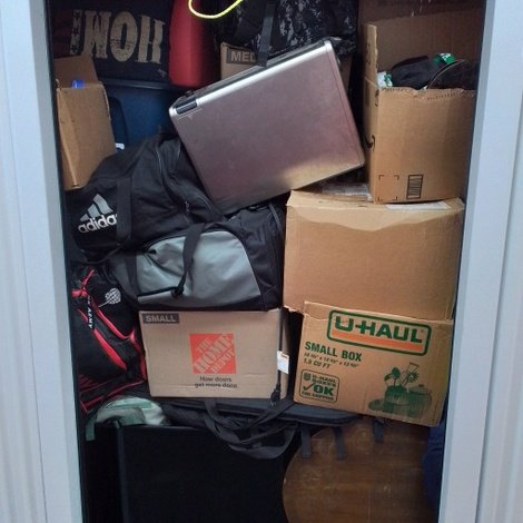 5 x 5 storage unit in Sacramento, CA