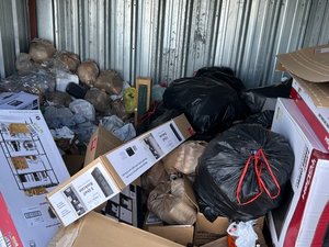 10 x 10 storage unit in Brewer, ME