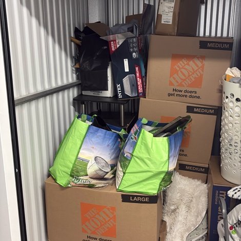 5 x 5 storage unit in Providence, RI