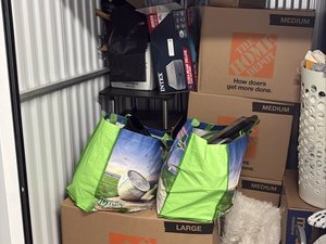 5 x 5 storage unit in Providence, RI