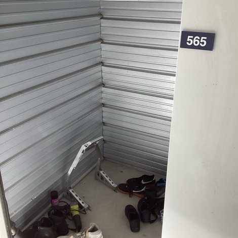 5 x 5 storage unit in Belchertown, MA
