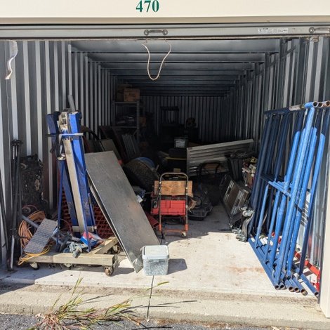 10 x 30 storage unit in Poland, ME