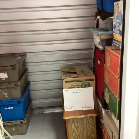 5 x 5 storage unit in North Randal, OH