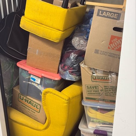 5 x 5 storage unit in Providence, RI