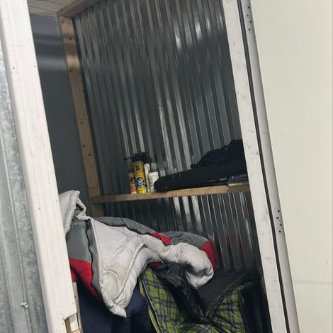 5 x 5 storage unit in Central Falls, RI