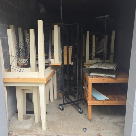 8 x 15 storage unit in Amelia, OH