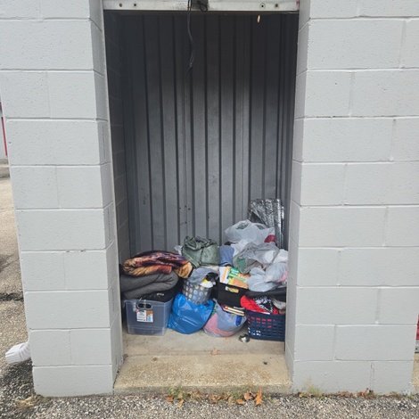 5 x 5 storage unit in Amelia, OH