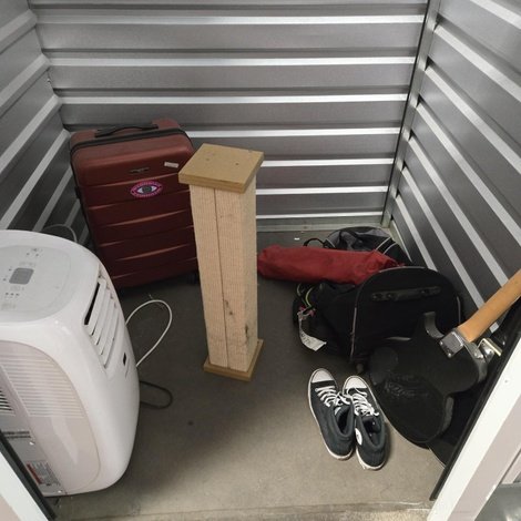 5 x 5 storage unit in Ogden, UT