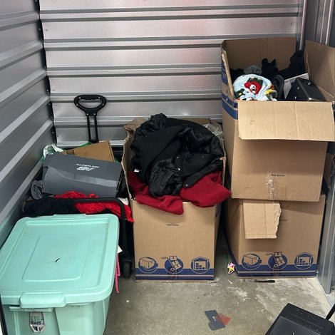 5 x 5 storage unit in Denton, TX