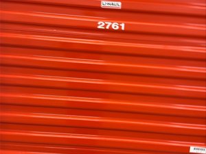 5 x 7 storage unit in Roseville, MI