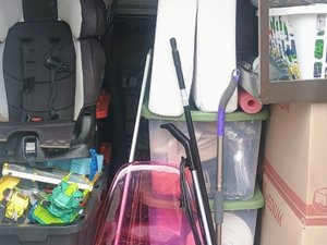 5 x 10 storage unit in Rome, GA