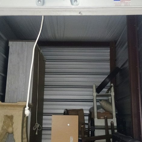 5 x 10 storage unit in Rome, GA