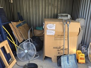 10 x 10 storage unit in North Reading, MA