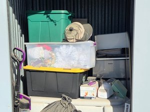 5 x 5 storage unit in Delhi, CA