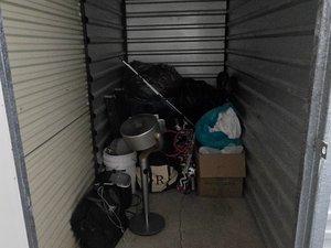 5 x 10 storage unit in Stoughton, MA