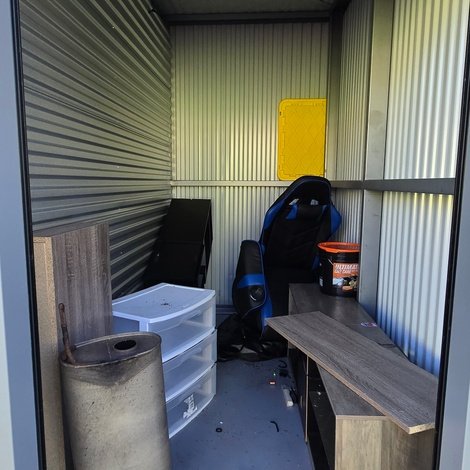 5 x 10 storage unit in Stoughton, MA