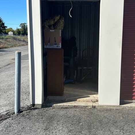 5 x 10 storage unit in Fleetwood, PA