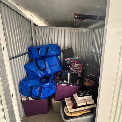 5 x 5 storage unit in Biddeford, ME