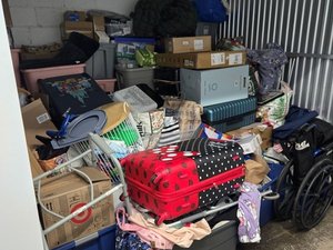 10 x 10 storage unit in Norwood, MA