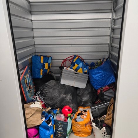 5 x 5 storage unit in Auburn, ME