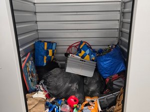 5 x 5 storage unit in Auburn, ME
