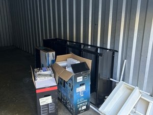 10 x 25 storage unit in Mt Airy, NC