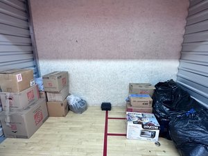 5 x 10 storage unit in Modesto, CA