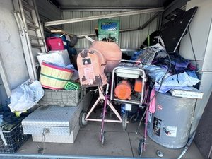 10 x 10 storage unit in Manteca, CA