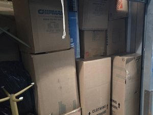 10 x 10 storage unit in Newton, MA