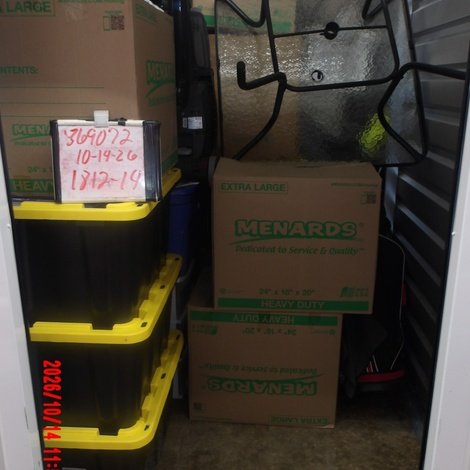 10 x 10 storage unit in Trotwood, OH