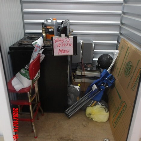 5 x 5 storage unit in Trotwood, OH